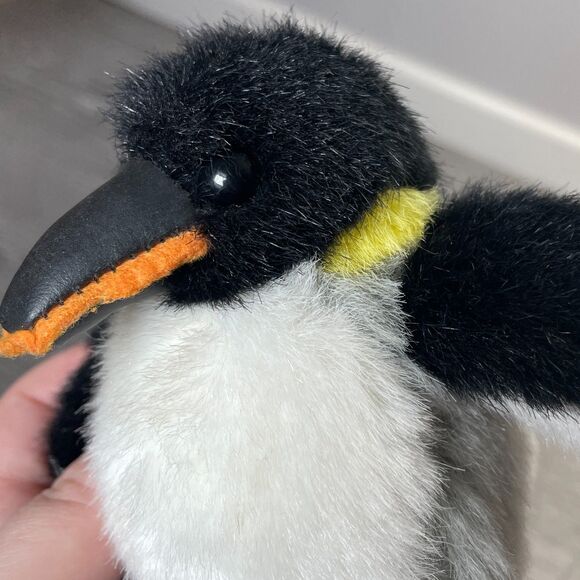 Vintage 1994 K&M International Mini Emperor Penguin Plush Stuffed Animal NEW - Picture 6 of 12
